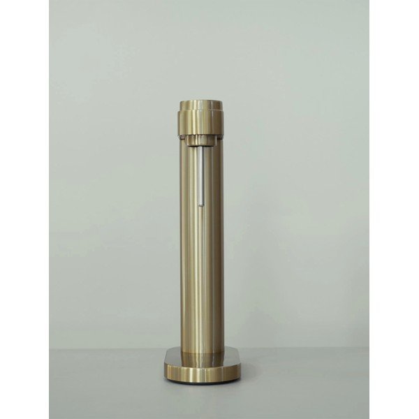 Výrobník sody z nerezové oceli v mosazné barvě Brus – Stelton-image-4