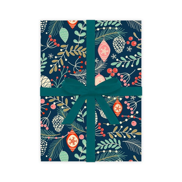 5 archů balícího papíru eleanor stuart Baubles and Berries, 50 x 70 cm-image-2