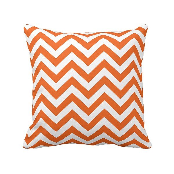 Polštář Orange Chevron
