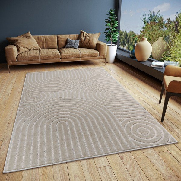 Krémový koberec 57x90 cm Iconic Wave – Hanse Home-image-1