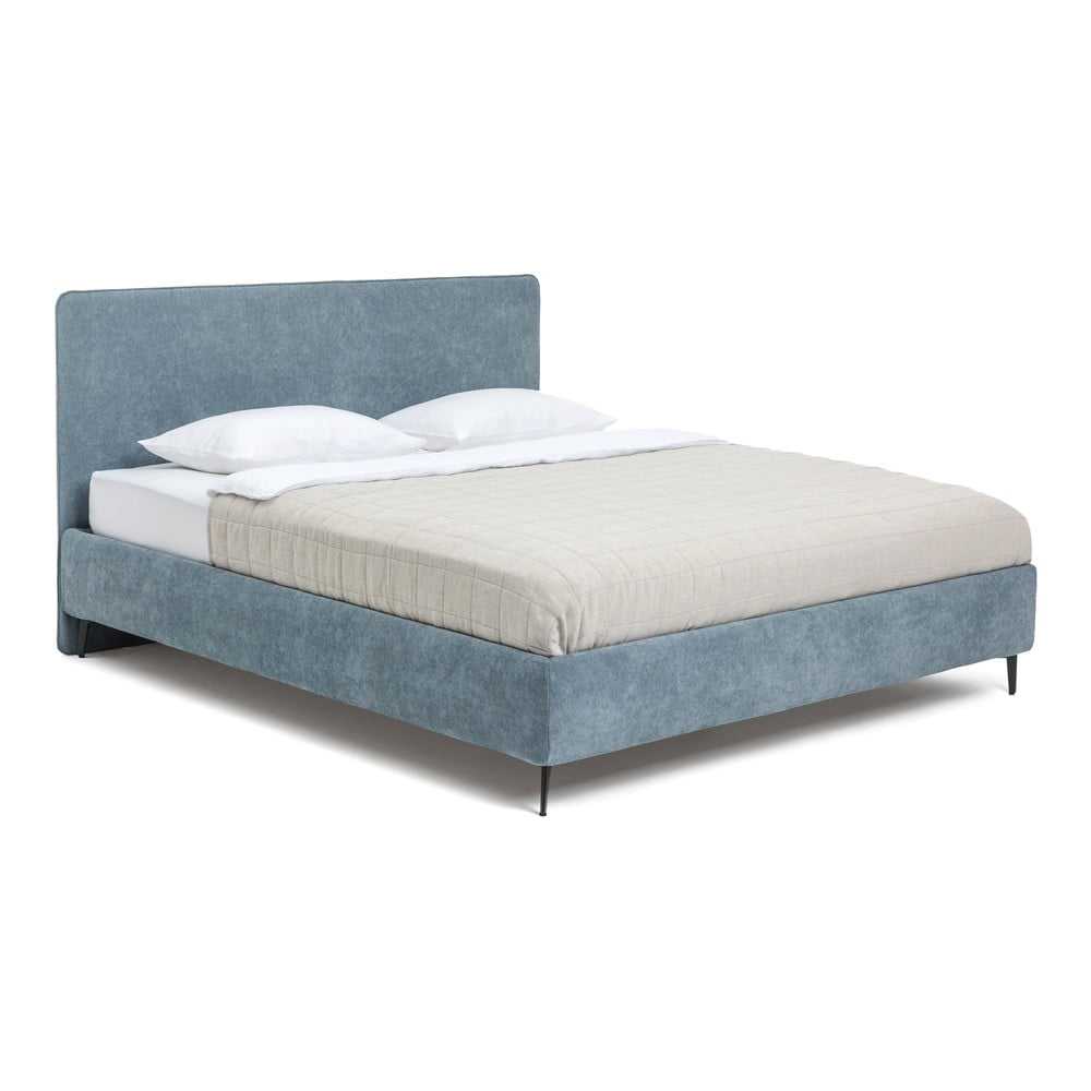 Bonami Selection Noira Slim dvoulůžková postel modrá 180x200