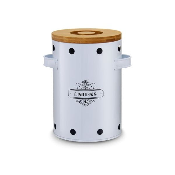 Kovová dóza na cibuli a česnek – Dakls