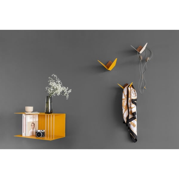 Okrově žlutá kovová police Teaser – UMAGE-image-4