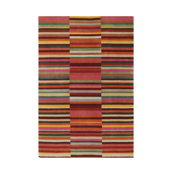 Vlněný koberec Jacob Red, 160x230 cm