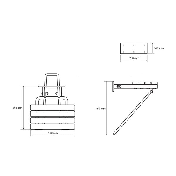 Sedátko do vany Handicap – Sapho-image-3