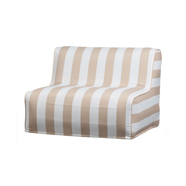 Bílo-béžové nafukovací zahradní křeslo Sit On Air – vtwonen