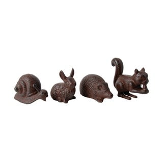 Kovové zahradní sošky v sadě 4 ks Animals – Esschert Design