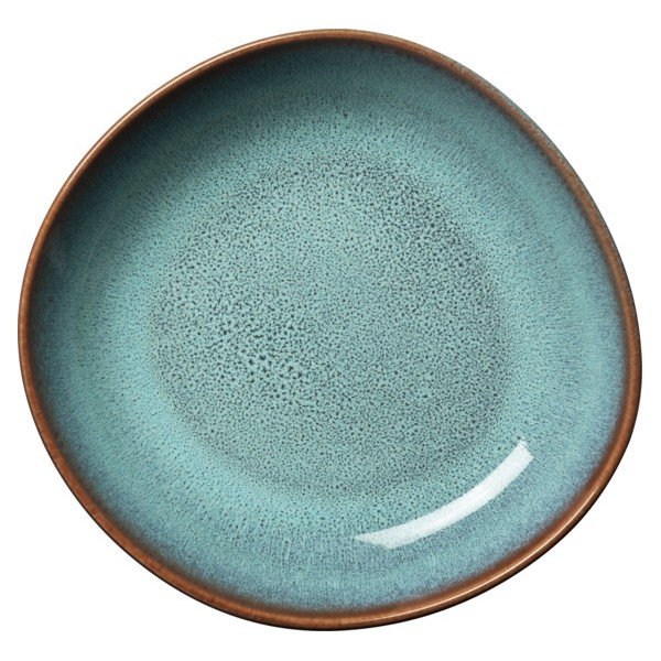 Tyrkysovo-hnědá kameninová mísa Villeroy & Boch Like Lave, ø 22 cm-image-2