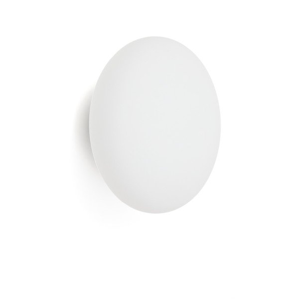 Bílé/ve stříbrné barvě nástěnné svítidlo ø 26 cm Bamila – Kave Home