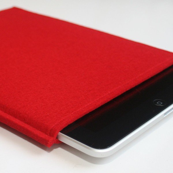 Plstěný obal na iPad Basic 2/3/4, red-image-1