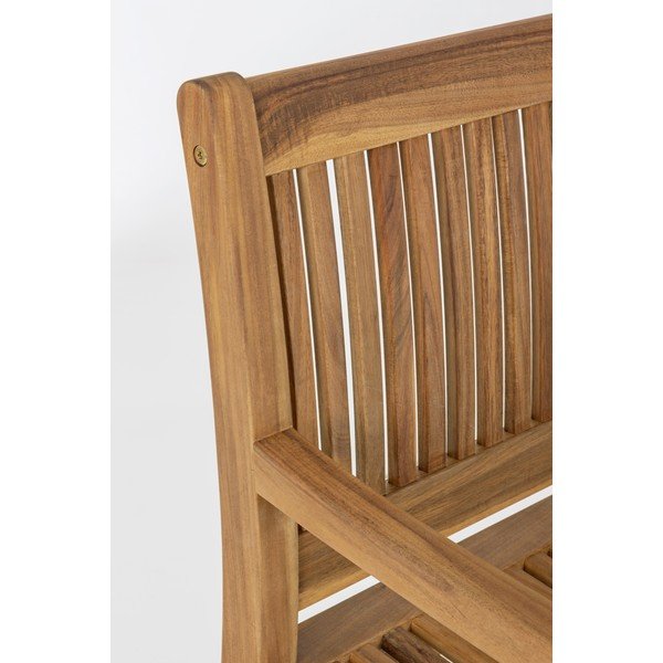 Dřevěná zahradní lavice v přírodní barvě Noemi – Bizzotto-image-1