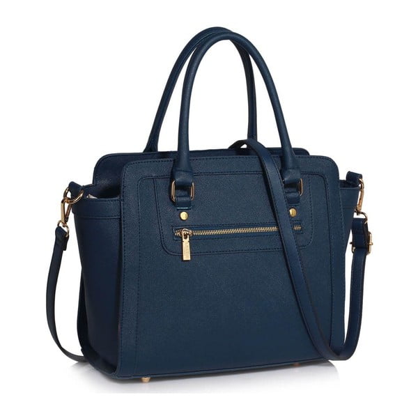 Tmavě modrá kabelka L&S Bags Trianon
