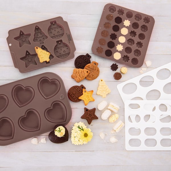 Silikonová forma na pečení pralinek 20,5x21 cm – Orion-image-3