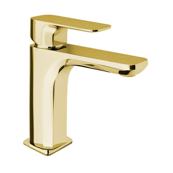 Stojánková umyvadlová baterie ve zlaté barvě Spy – Sapho