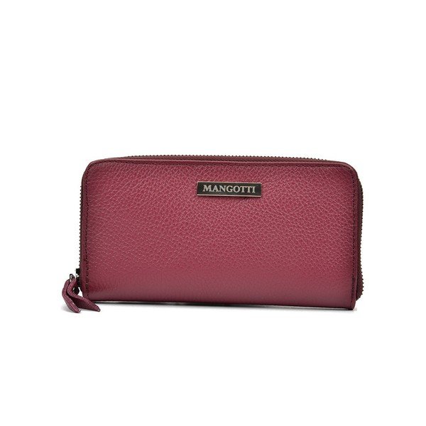Červená kožená peněženka Mangotti Amanda-image-2