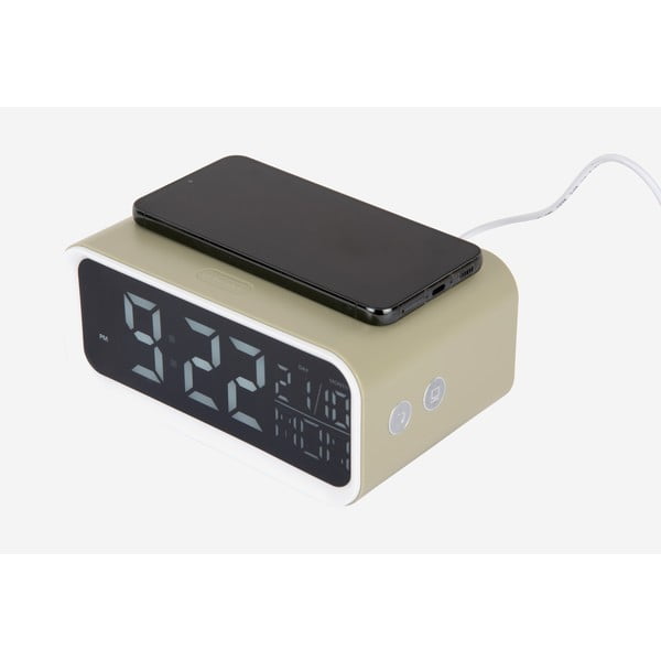 Digitální budík s bezdrátovou nabíječkou Chunky LED – Karlsson-image-3