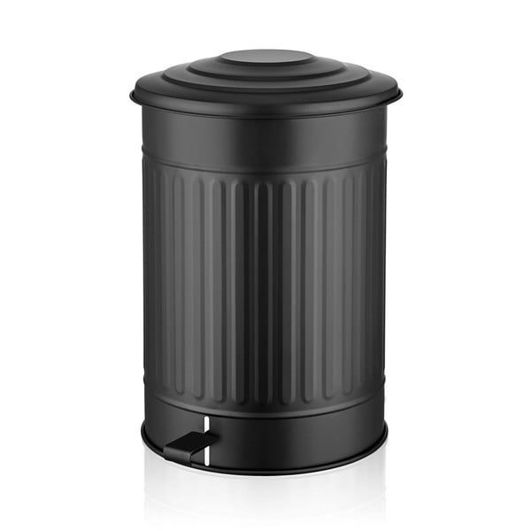 Pedálový ocelový odpadkový koš 30 l – Hermia