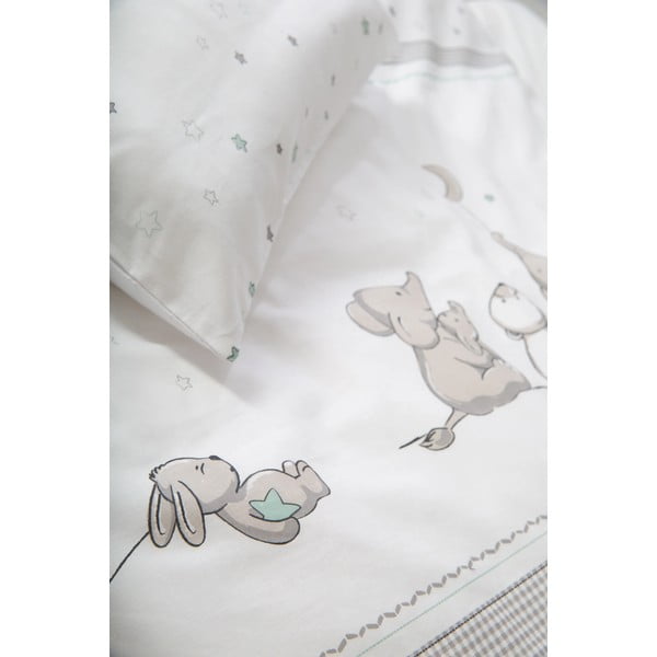 Bavlněné dětské povlečení do postýlky 80x80 cm Strenenzauber – Roba-image-1