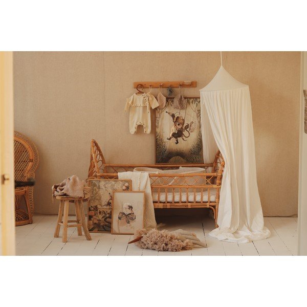 Bílý bavlněný baldachýn Cream - Moi Mili-image-4