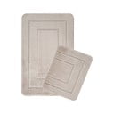 Světle hnědé koupelnové předložky v sadě 2 ks 50x80 cm Cerceve – Foutastic