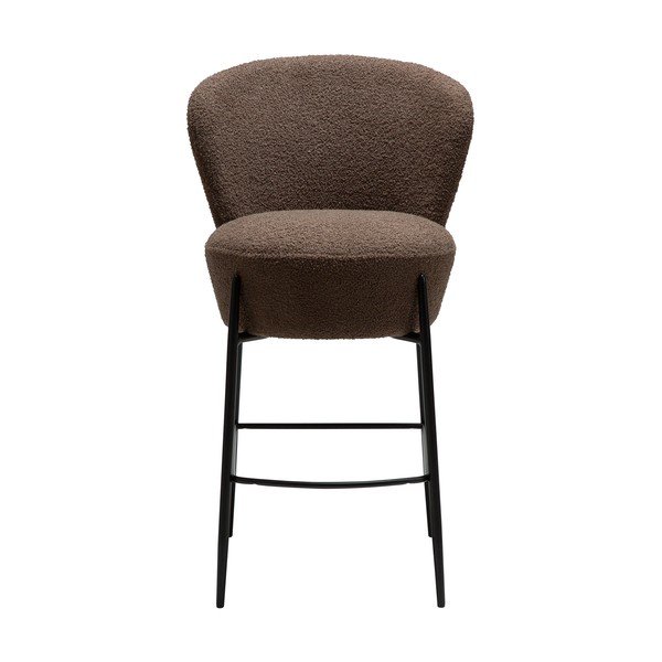 Hnědá barová židle (výška sedáku 68 cm) Orbit – DAN-FORM Denmark-image-1