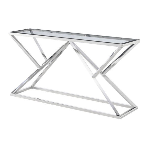 Konzolový stolek ve stříbrné barvě Artelore Norma