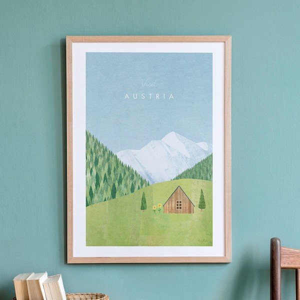 Plakát Travelposter Austria, 50 x 70 cm-image-2