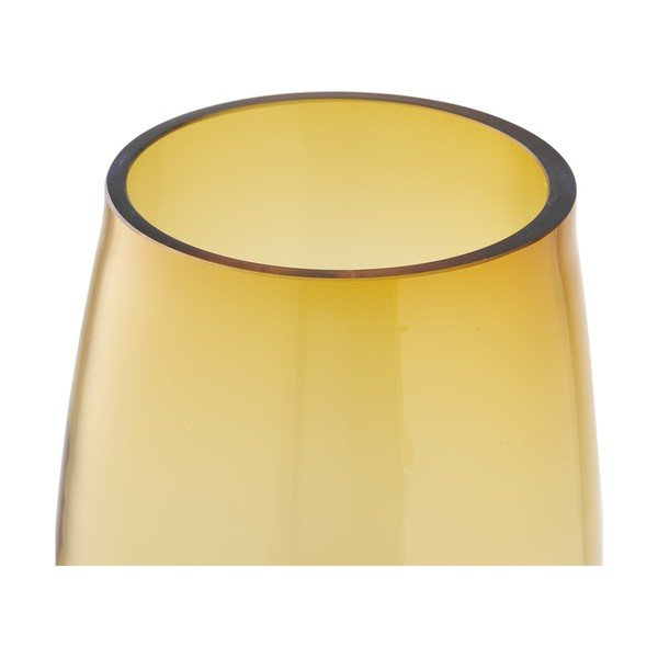 Oranžová skleněná váza (výška 32 cm) – House Nordic-image-4