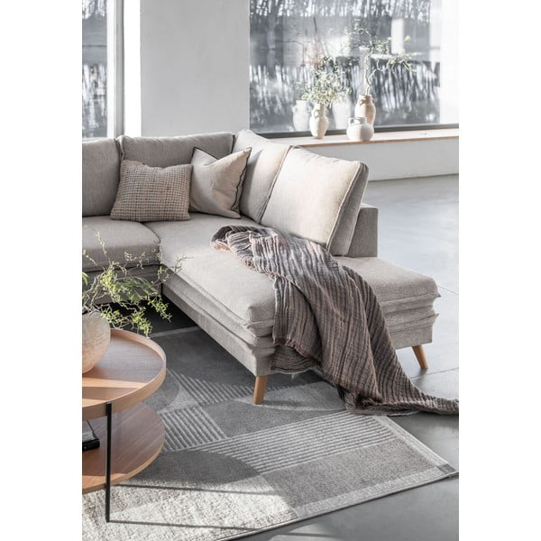 Béžová rozkládací rohová pohovka (pravý roh) Charming Charlie – Miuform-image-4