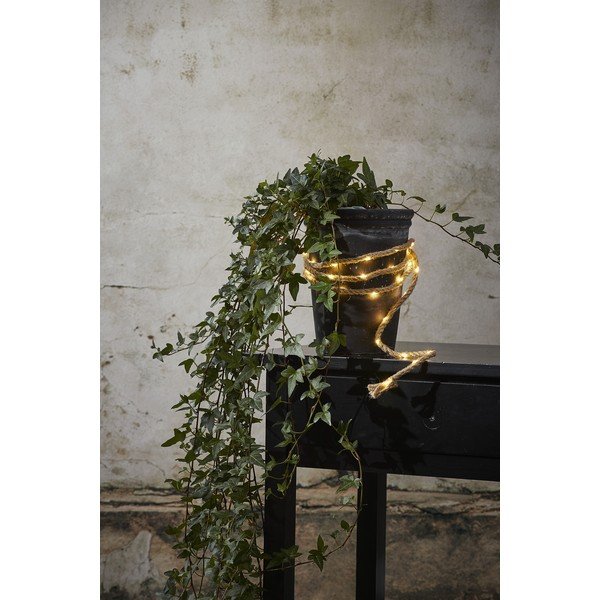 Hnědý LED světelný řetěz Star Trading Jutta, délka 2 m-image-1