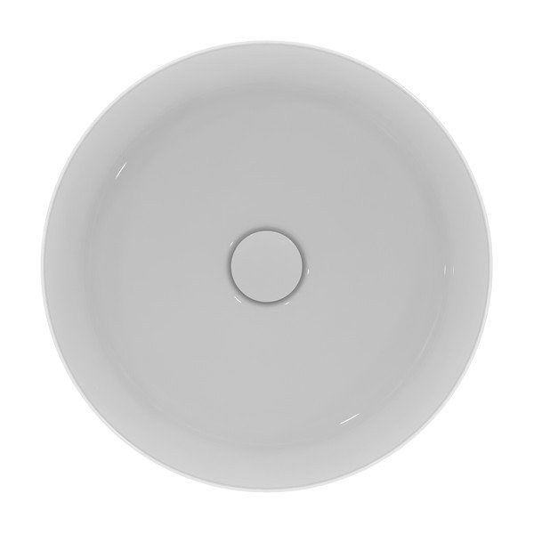 Bílé keramické kulaté umyvadlo ø 40 cm Ipalyss – Ideal Standard-image-2