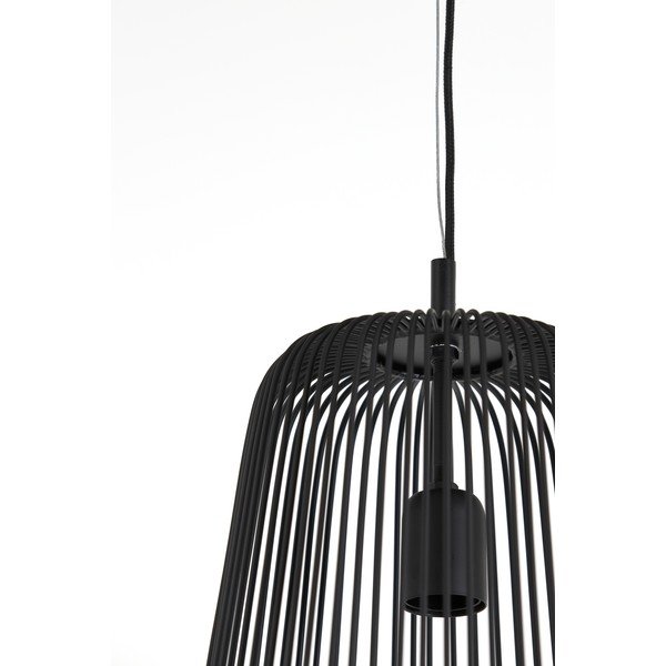 Černé stropní svítidlo ø 27 cm Rilanu – Light & Living-image-1