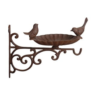 Litinový držák s krmítkem Esschert Design, délka 28,1 cm