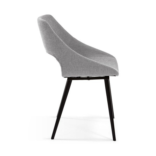 Světle šedá jídelní židle Kave Home Hest-image-2