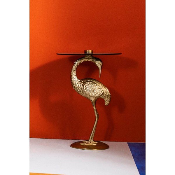 Kulatý odkládací stolek se skleněnou deskou ø 40 cm Galapagos – Jotex-image-4