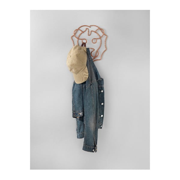 Nástěnný věšák ve tvaru lva Metaltex, šířka 27 cm-image-1