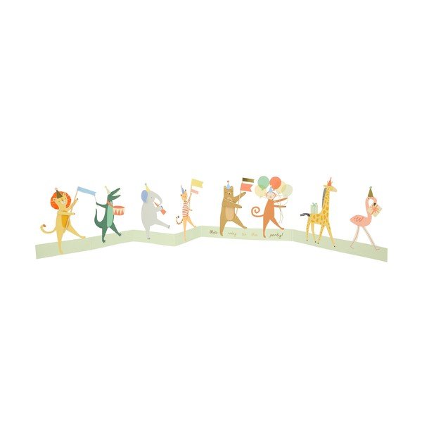 Přání Animal Parade – Meri Meri