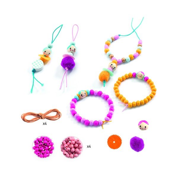 Sada korálků pro výrobu postaviček Djeco Figurines-image-2