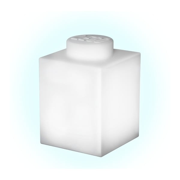 Bílé silikonové noční světýlko LEGO® Classic Brick-image-1