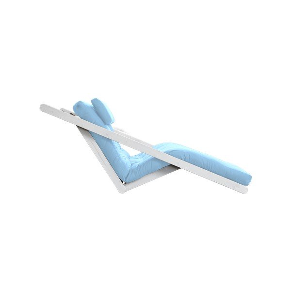 Dvoumístná variabilní lenoška Karup Figo White/Celeste-image-3