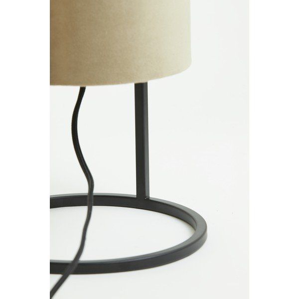 Černo-béžová stolní lampa (výška 35 cm) Santos – Light & Living-image-4