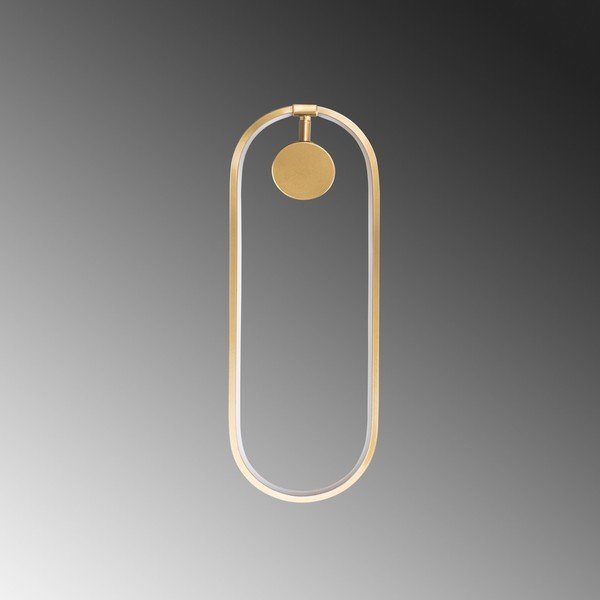 LED nástěnné svítidlo ve zlaté barvě Can – Opviq lights-image-1