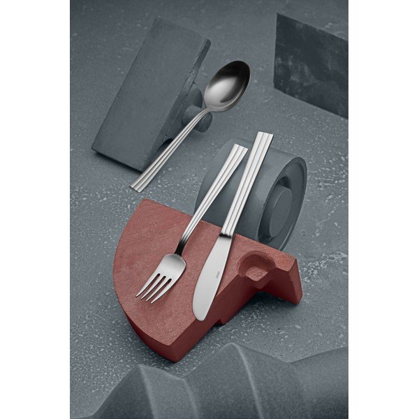 Nerezový příbor ve stříbrné barvě 16 ks Thebe – Gense-image-2