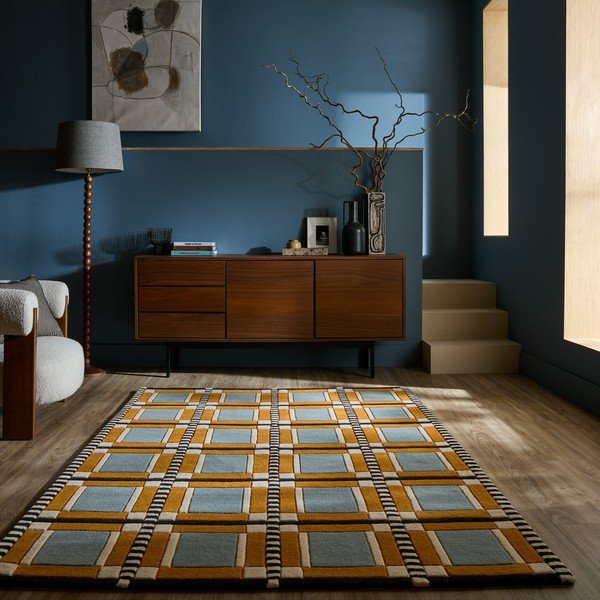 Ručně tkaný vlněný koberec 200x290 cm Quadro Wool – Flair Rugs-image-1
