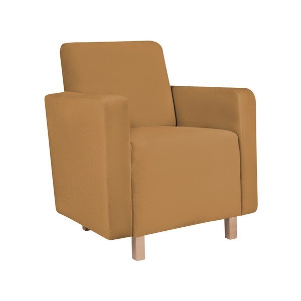 Žluté křeslo Kooko Home Massimo