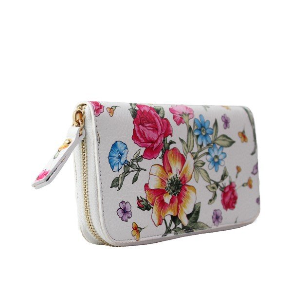 Kožená peněženka Chicca Borse Flowerina-image-1