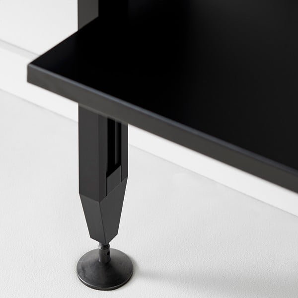 Černá knihovna v dekoru dubu 98x210 cm Edge by Hammel – Hammel Furniture-image-2