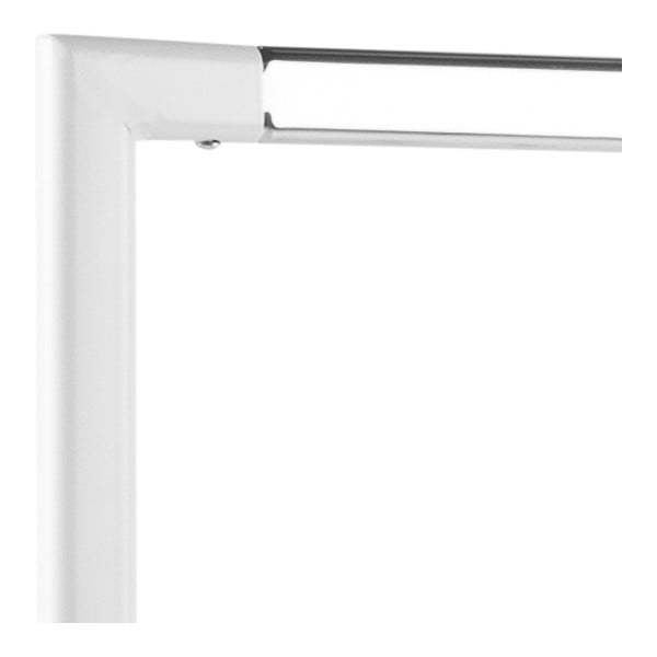 Bílý kovový stojan na oblečení Brent - Actona-image-4