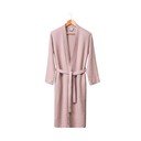 Růžový mušelínový župan velikost S/M Kimono – Foutastic