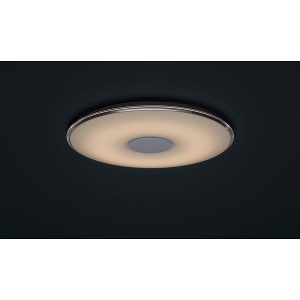Bílé kulaté stropní LED svítidlo na dálkové ovládání Trio Tokyo, průměr 60 cm-image-4